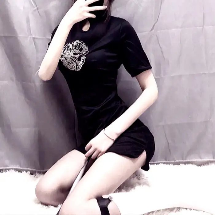 一人有一点颜色